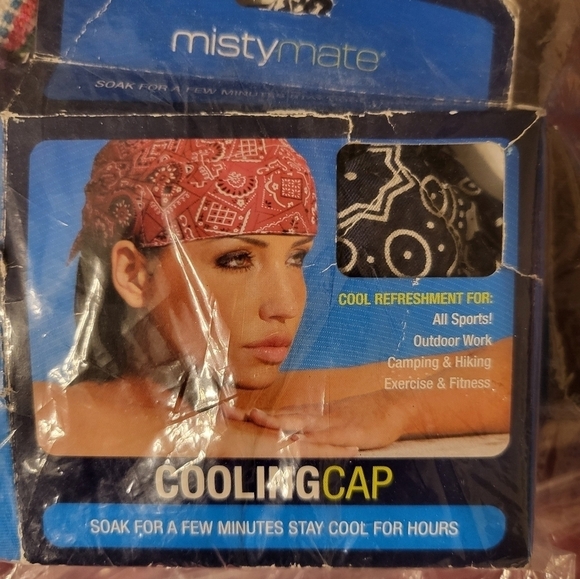 Cooling cap, headbands, face mask Bundle - Picture 3 of 5